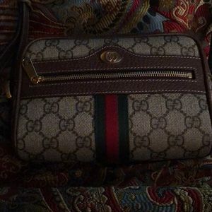 Gucci ophidia gg mini supreme canvas crossbody bag